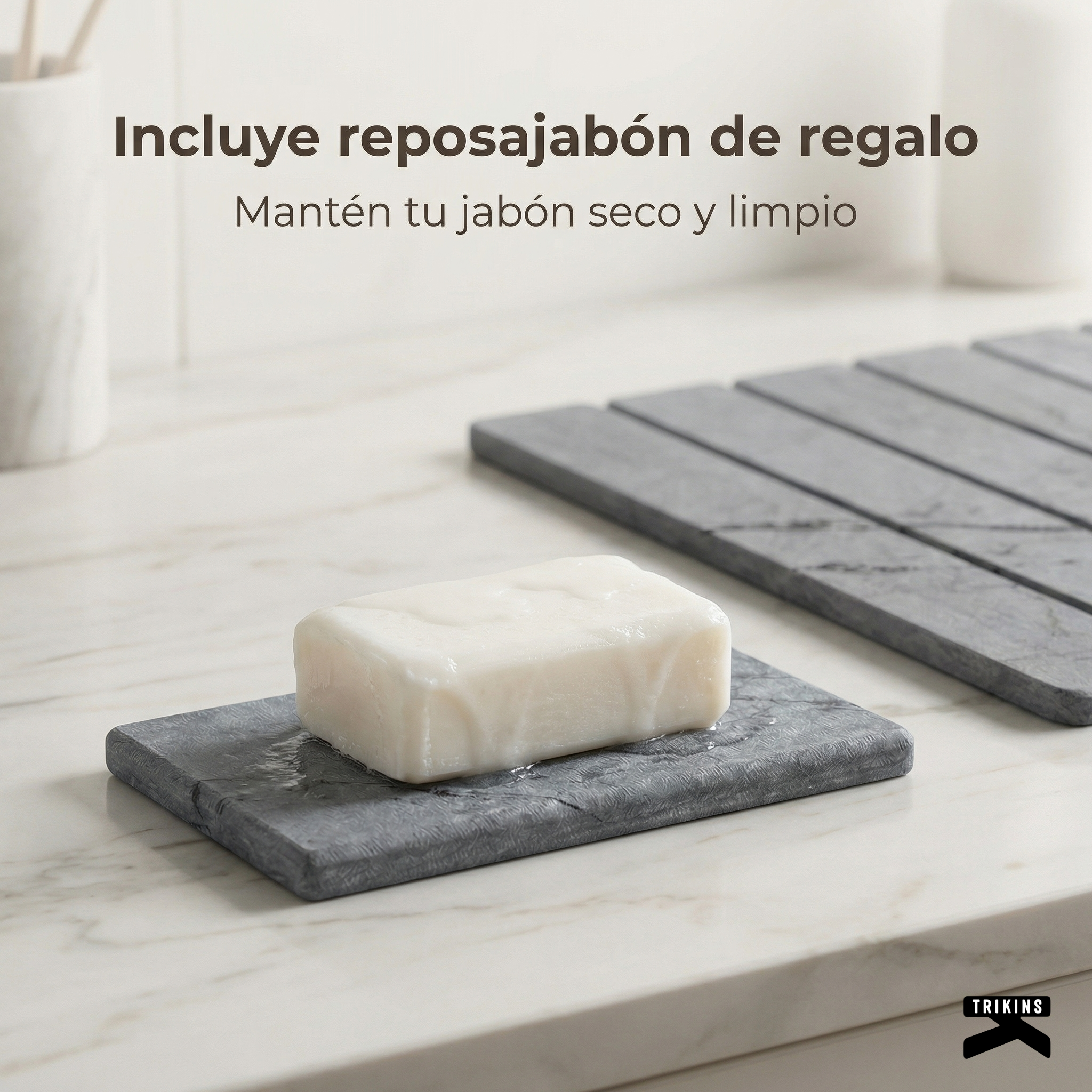 Alfombra Diatomita Gris