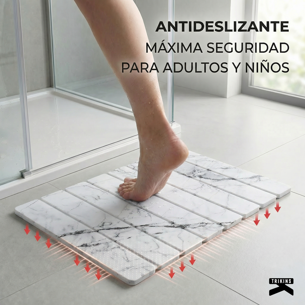 Alfombra Diatomita Blanca